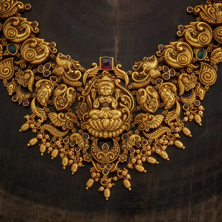 Antique Temple Jewellery Set 00010