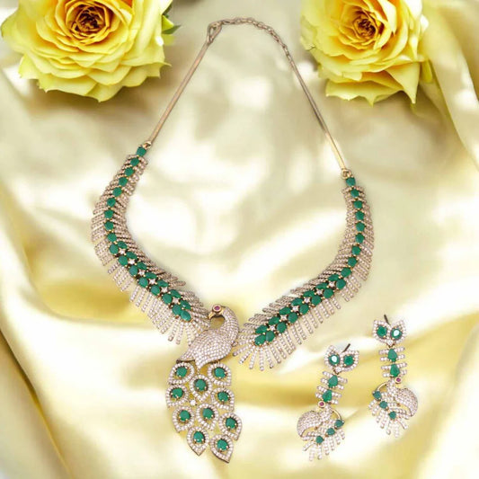 Emerald Kiyana Victorian Jewellery Set - New Arrival