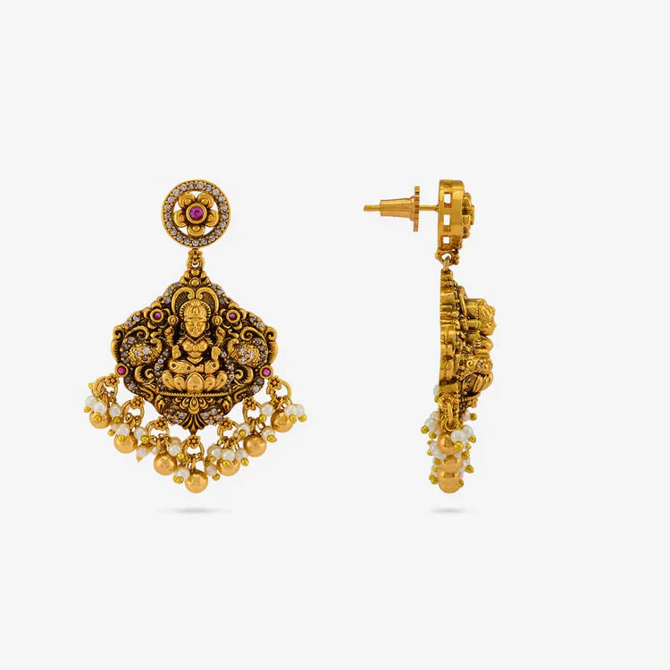 Antique Temple Jewellery Set 0007