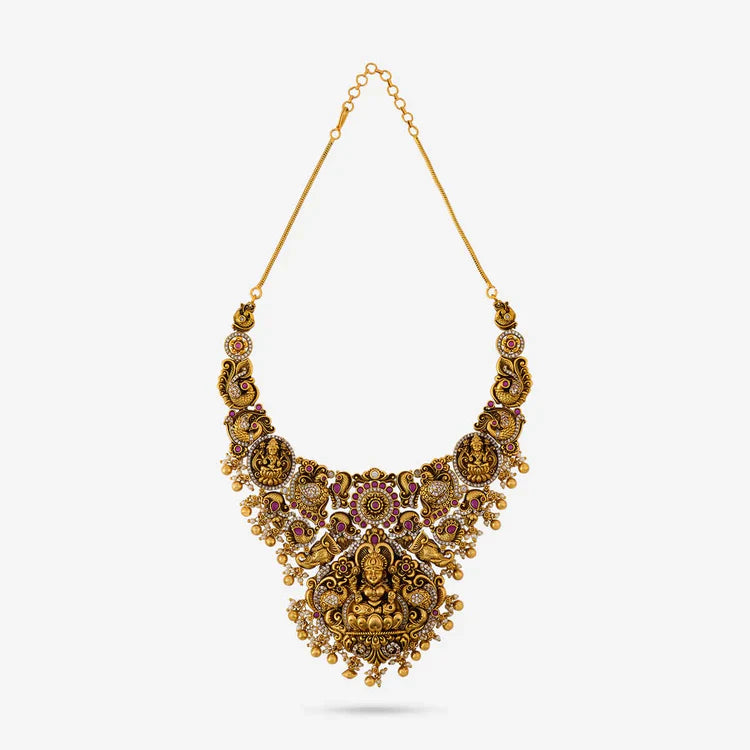 Antique Temple Jewellery Set 0007