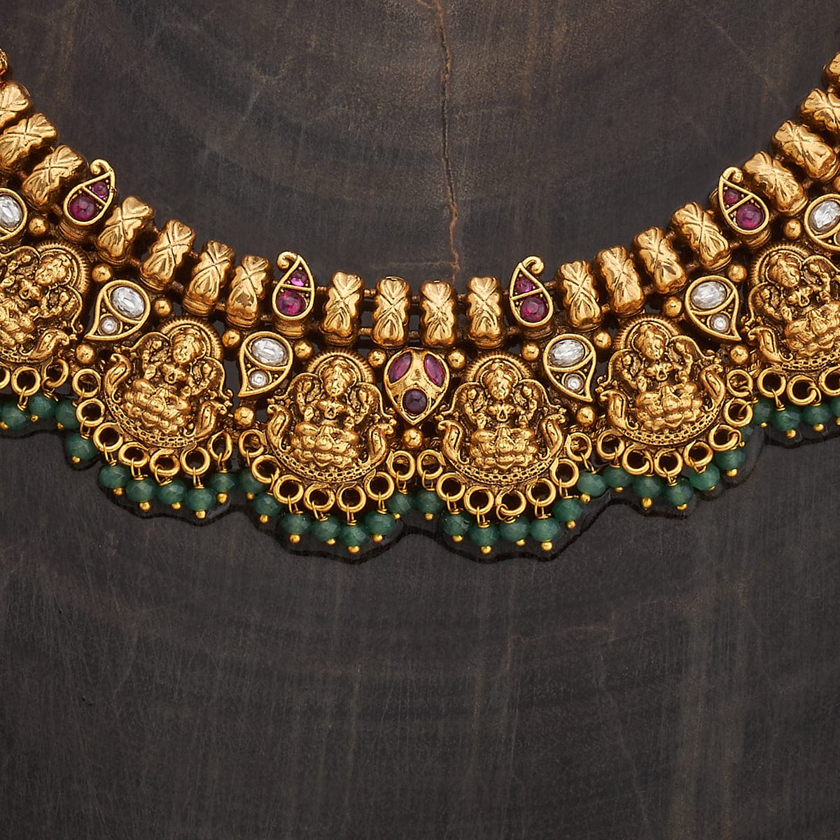 Antique Temple Jewellery Set 00017
