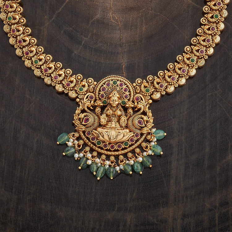 Antique Temple Jewellery Set 00012