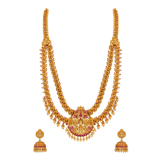 Antique Two Layered Necklace Set