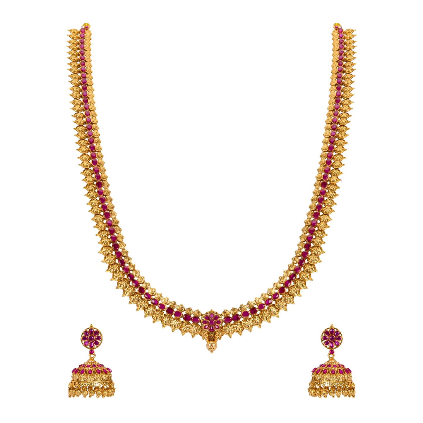 Antique Long Necklace Set